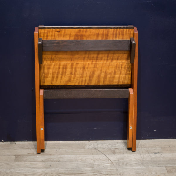 Custom Folding Desk and Stool by Thomas Saydah c.2010