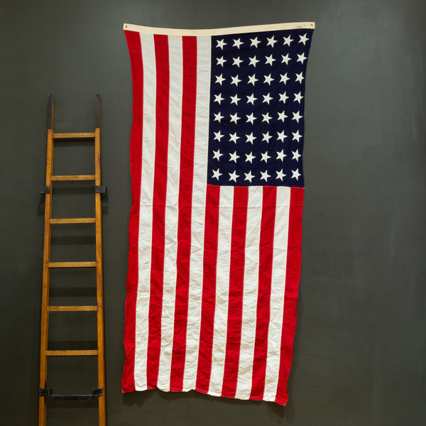 Large Early 20th c. American Flag with 48 Stars c.1940-1950
