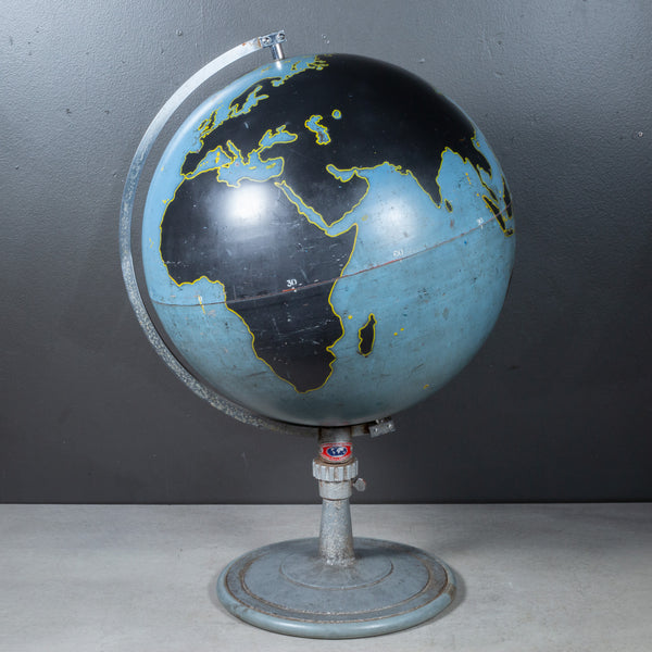 American Military Planning Globe by Denoyer-Geppert c.1940-1950