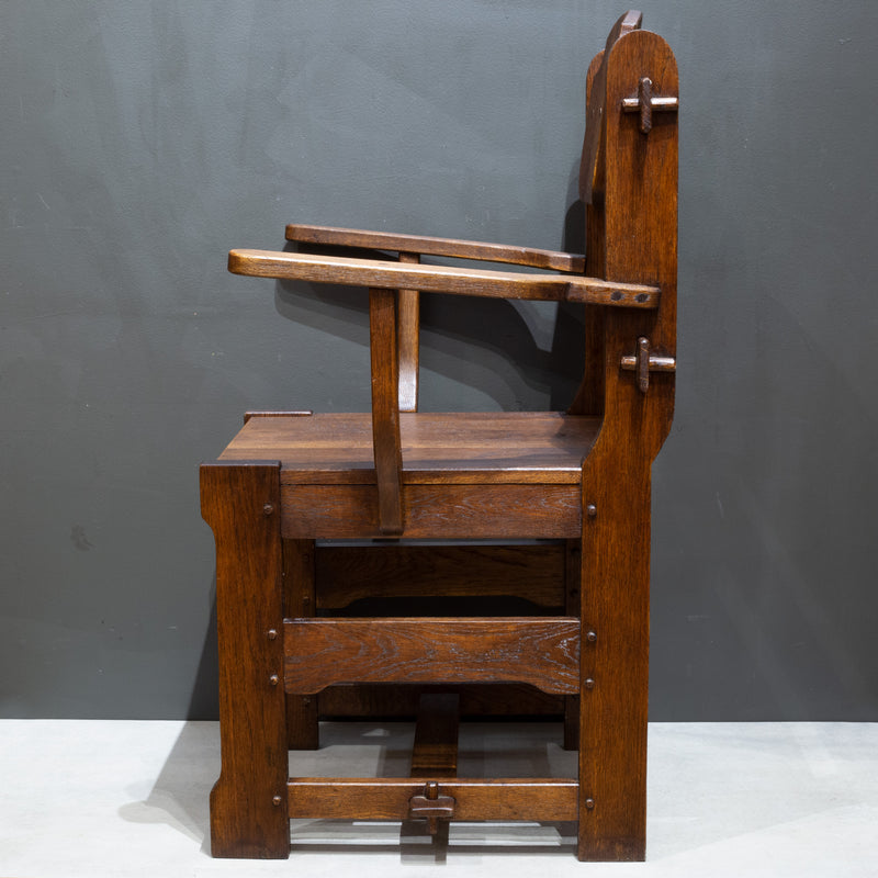 French Oak Armchair c.1950