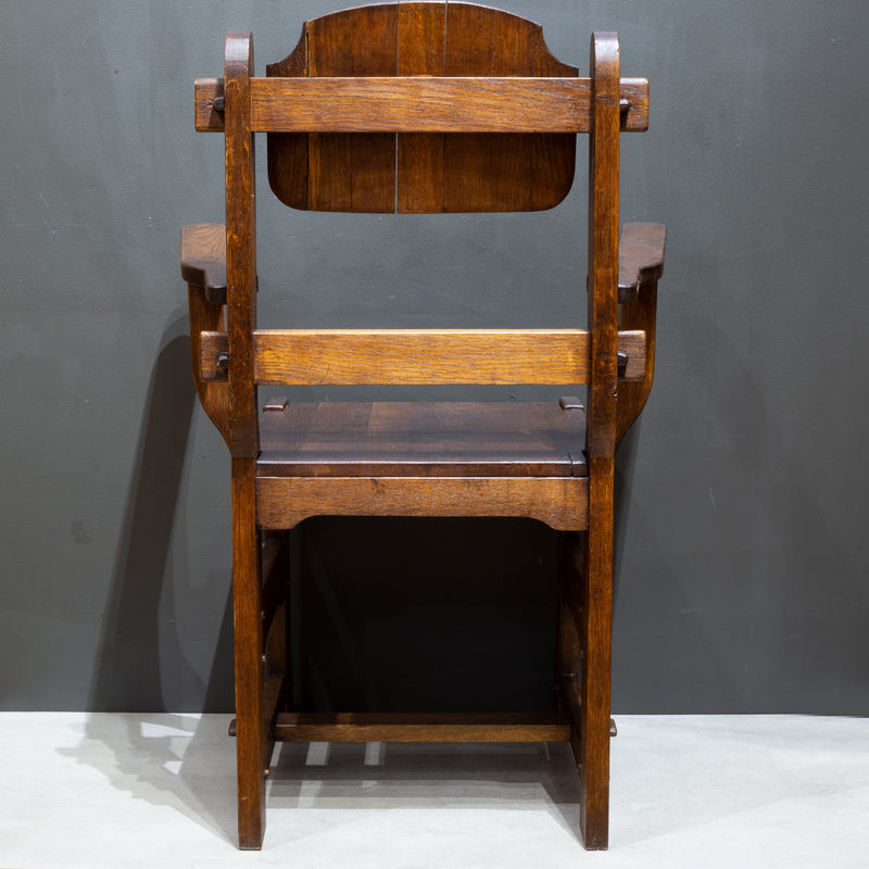French Oak Armchair c.1950