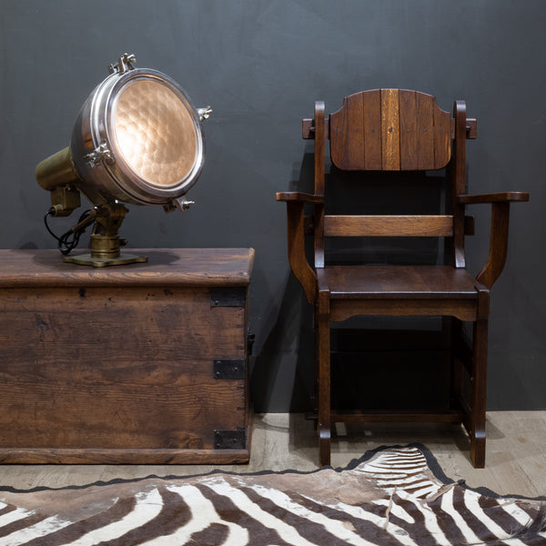 French Oak Armchair c.1950