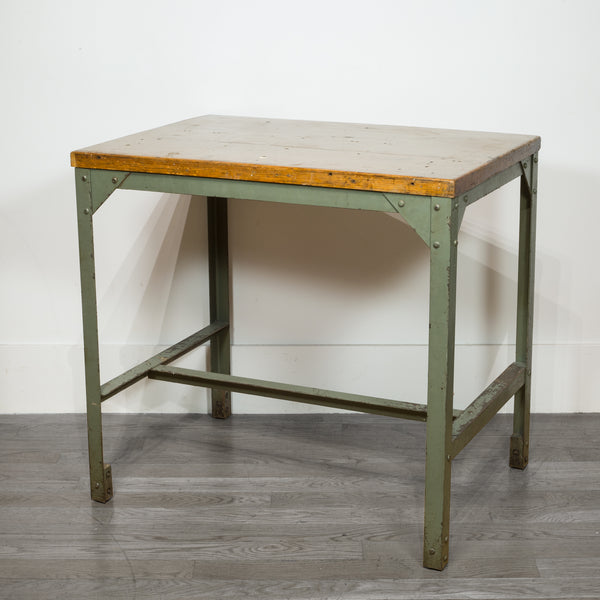 Early 20th c. Industrial Machinist's Work Table c.1940