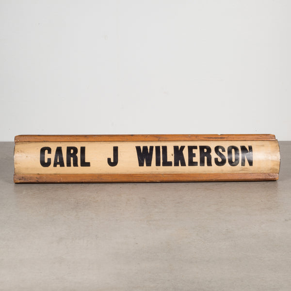 Vintage Fort Knox Desk Sign c.1940