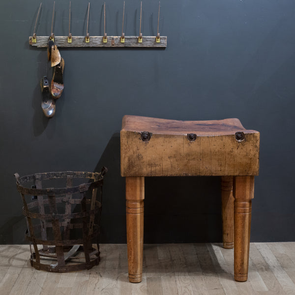 Early-Mid 20th c. Butcher Block
