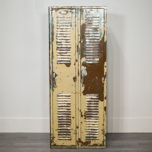 Mid-century Distressed School Gym Lockers c.1950
