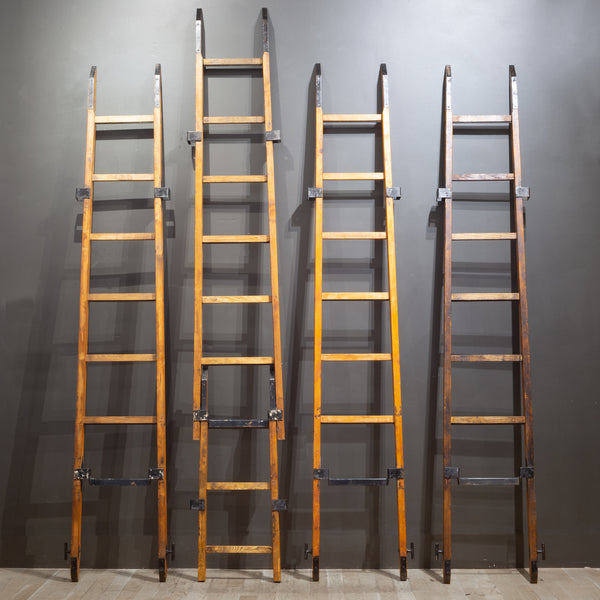 Vintage Czechoslovakian Fire Truck Ladders c.1970