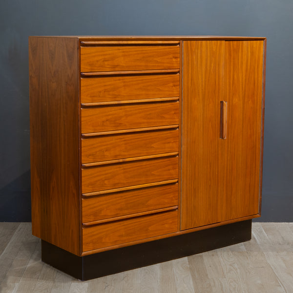 Westnofa Mahogany and Teak Gentleman's Chest c.1960