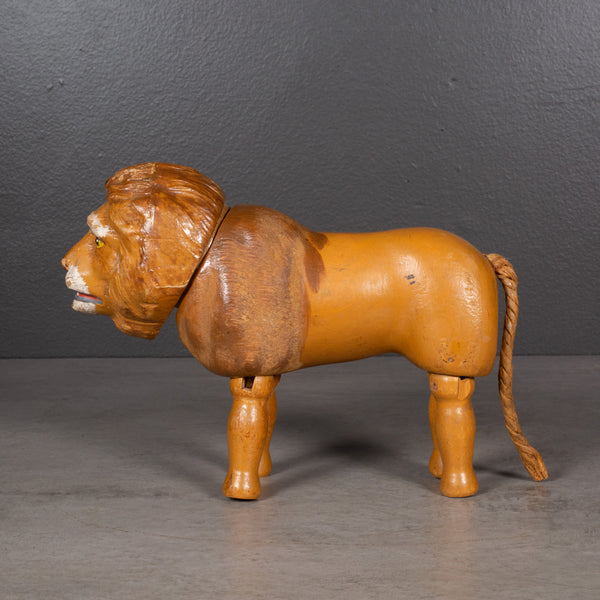 Antique Schoenhut "Humpty Dumpty Collection" Large Lion Circus Toy c.1903-1935