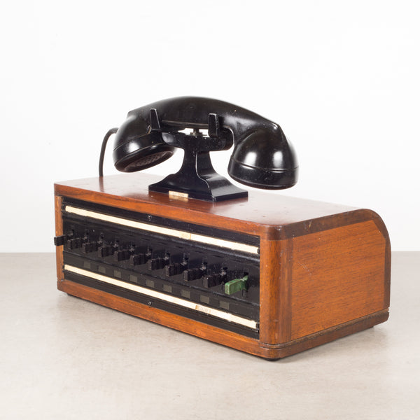 Antique World War 2 Era US Navy Bakelite Switch Board Phone c.1940